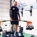 bandbell deadlift